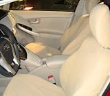 Exact Seat Covers, T1003 V2, 2010 Toyota Prius Front Buckets Custom Exact Fit Seat Covers, Beige Velour