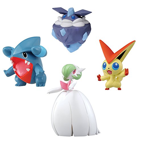 Pokémon 4-Figure Gift Pack - Mega Gardevoir, Victini, Carbink, Gible