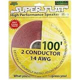 Cables Unlimited SuperFlat 100ft 18Awg Speaker Wire (AUD-5400-99)