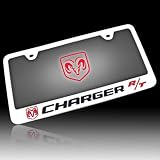 Dodge Charger R/T Chrome Metal License Frame