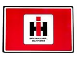 R&D Enterprises/Motorhead Products, MH-0994, 12-Inch by 15-3/4-Inch Tempered Glass Cutting Board Featuring International Harvester Logo