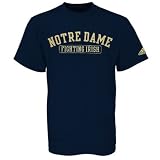 adidas - adidas Notre Dame Fighting Irish Navy Blue Practice T-shirt
