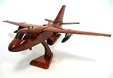 S-3B S-3 Viking Wood Display Model Jet Airplane
