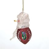 Florida Gators NCAA Acrylic Football Snowman Ornament (2.75)