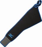 ミズノ(MIZUNO) リストナビ 男性用 ブラック×ブルー フリーサイズ 45GM02010