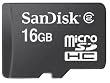 SanDisk 16GB microSDHC Card (SDSDQ-016G, Bulk Package)