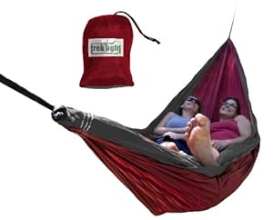 Trek Light Gear Double Hammock (Red/Charcoal)