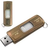 PC Hardware : SanDisk SDCZ28-004G-A11 4GB Ultra Cruzer Titanium Plus USB Flash Drive (Bronze)