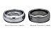 White Tungsten Carbide 6mm Polished Classic Wedding Ring