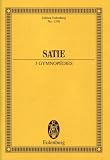 Gymnopédies - (No. 1 and 3 orchestrated by Claude Debussy) - Orchestra - study score - (ETP 1376)
