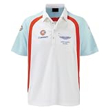 Aston Martin Gulf polo blue/white