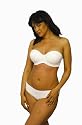 New Seamless Strapless Bandeau Bridal Petticoat Bra [1103]