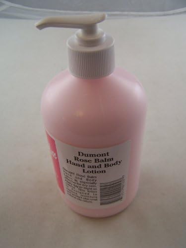 No Crack Rose Balm Hand and Body Lotion 16 oz Bottle With Pump