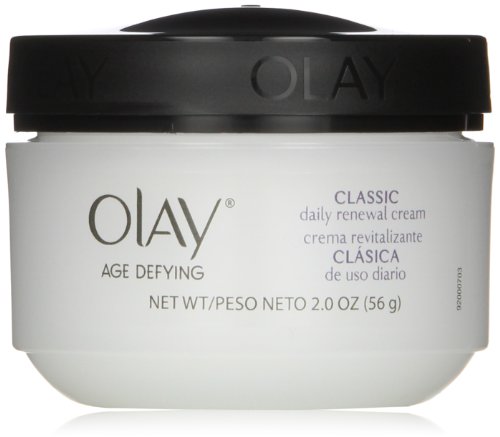 Olay Age Defying Classic Daily Renewal Cream Facial Moisturizer 2 Oz (Pack of 2)