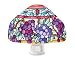 Grapes - Tiffany Style Hand Painted Stained Glass Nightlight
