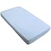 Kushies Fitted Crib Sheet, Blue