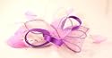 Ladies purple and pink fashion fascinator - fas14