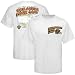Reebok New Orleans Saints White Tailgating Tour 2009 Schedule T-shirt Image of Reebok New Orleans Saints White Tailgating Tour 2009 Schedule T-shirt