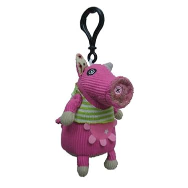 Deglingos Mini Clip On Hold Along Toy Jambonos The Pig