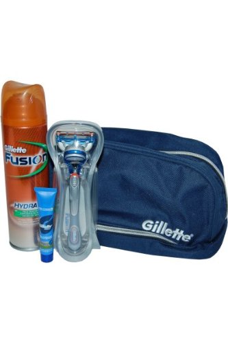 Gillette Rasur Reiseset, Gillette Fusion Hydra Gel 200 ml, Gillette Energie Feuchtigkeitsc Preisvergleich