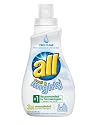 All Small & Mighty, Triple Concentrated Liquid Laundry Detergent, Free Clear, Case Pack, Nine 32-Load Bottles (288-Loads)