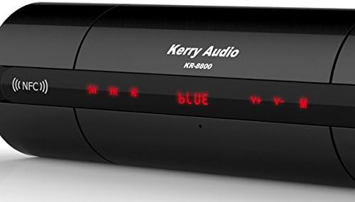 Wontimes Multifunctional Blaster 3D Surround Sound Bluetooth NFC Speaker Portable Hands-free+3.5 Audio Input+Touch Buttons+FM Radio+TF+LED+MP3 Player-Black