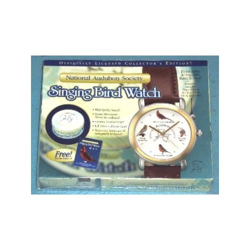 Amazon.com : National Audubon Society Singing Bird Watch : Wild Bird