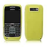 BoxWave Nokia E71x FlexiSkin - The Soft Low-Profile Case (Lemon Yellow (com ....