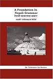 A Foundation In Nepali Grammar