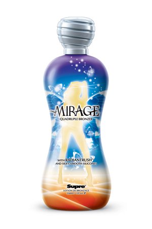 Supre Mirage 4x Blushing Bronzer Tanning Lotion 12 oz.