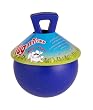 Jolly Pet 4-1/2-Inch Tug-n-Toss, Blue Jolly Pet 4-1/2-Inch Tug-n-Toss, Blue