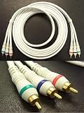 12 Ft Gold-Plated Component Video Cable, 3 RCA, HDTV