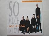 All-4-One So Much In Love 7" Atlantic A7216 EX/EX 1994 picture sleeve