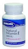 Invacare Natural Vitamin E 400 I.U. (dalpha) Softgel Case of