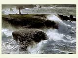Avis de Coup de Vent sur les Poulains Photography Art Poster Print by Philip Plisson, 16x12