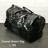 ボストンバッグ 2WAY エナメル 黒ブラック L-165 【%OFF】【メンズ レディース ユニセックス】【ボストンバッグ ぼすとんばっぐ】【カバン 鞄 ばっぐ bag】【紳士用 婦人用 男女兼用】 ☆b-504☆ ボストンバッグ 2WAY エナメル 黒ブラック L-165 【%OFF】【メンズ レディース ユニセックス】【ボストンバッグ ぼすとんばっぐ】【カバン 鞄 ばっぐ bag】【紳士用 婦人用 男女兼用】 ☆b-504☆