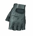 Raider BCS-500-L Black Large Leather Fingerless Glove
