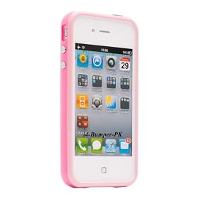 iPhone4 �A�C�t�H�[��4�p�@Bumper �o���p�[�@�s���N�@�yi4-Bumper-PK�z