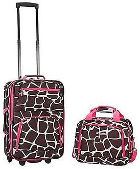 Fox Luggage R02-Leopard 19-Inch Rolling Backpack - Leopard