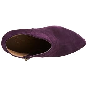 Amazon.com: Jessica Simpson Women's Pasadena Bootie: Shoes : suede booties purple booties zipper booties ankle booties
