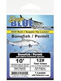 Deep Blue Saltwater Bonefish Leader - 12 lb