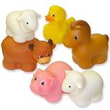 Squeaky Farm Set -Affordable Gift for your Little One! Item #LMID-1144