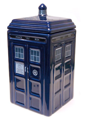 Doctor Who Tardis Ceramic Cookie Jar