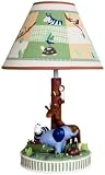 from Kids Line Kids Line Zanzibar Low Voltage Lamp Base and Shade Set (Model U5900BS)