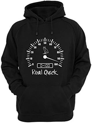 Xuquma Men's Drake Real Quick Hoddies M
