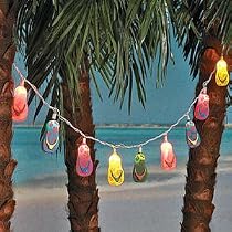 Flip Flop Light Sets, 10 lights, 8' long, Indoor only