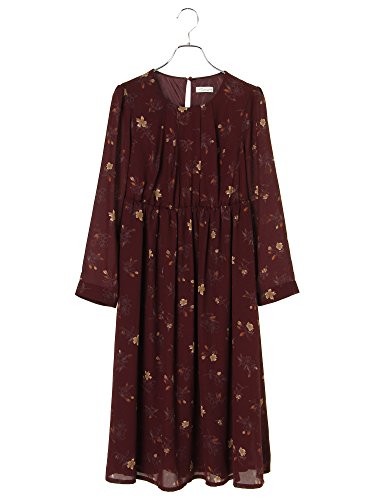 (アースミュージック＆エコロジー) earth music&ecology フラワープリントワンピース