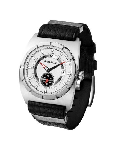 Police Ranger 12173JS/04 Black Leather Watch