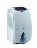 Zoom Produkt-Bild: DeLonghi DE 220 Luftentfeuchter 370 W hellgrau Hygrostat f&uuml;r R&auml;ume bis maximal 150 m3