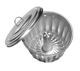 Produkt-Bild: Birkmann 220287 Wasserbadform mit Deckel, &oslash; 18 cm, ca. 2200 ml, aluminium